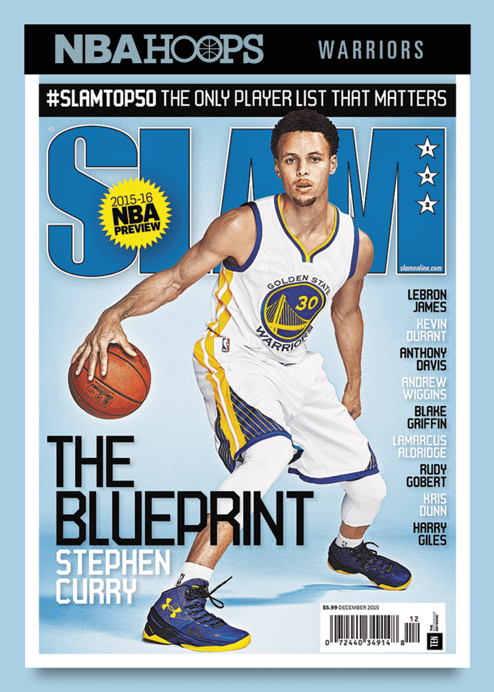 NBA Hoops' SLAM magazine insert cards add fuel to retail fire