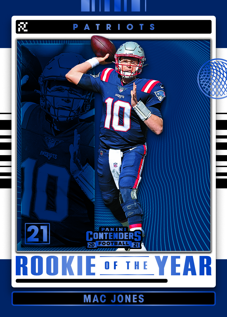 Rookie Of The Year - 2021 Panini Contenders Football NFL Cards You