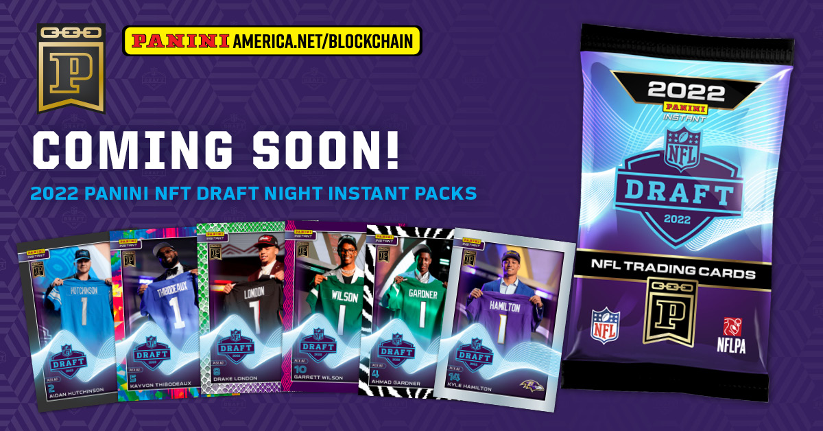 AVAILABLE TOMORROW!! 2022 Panini NFL Draft Night NFT Packs – The Knight's  Lance