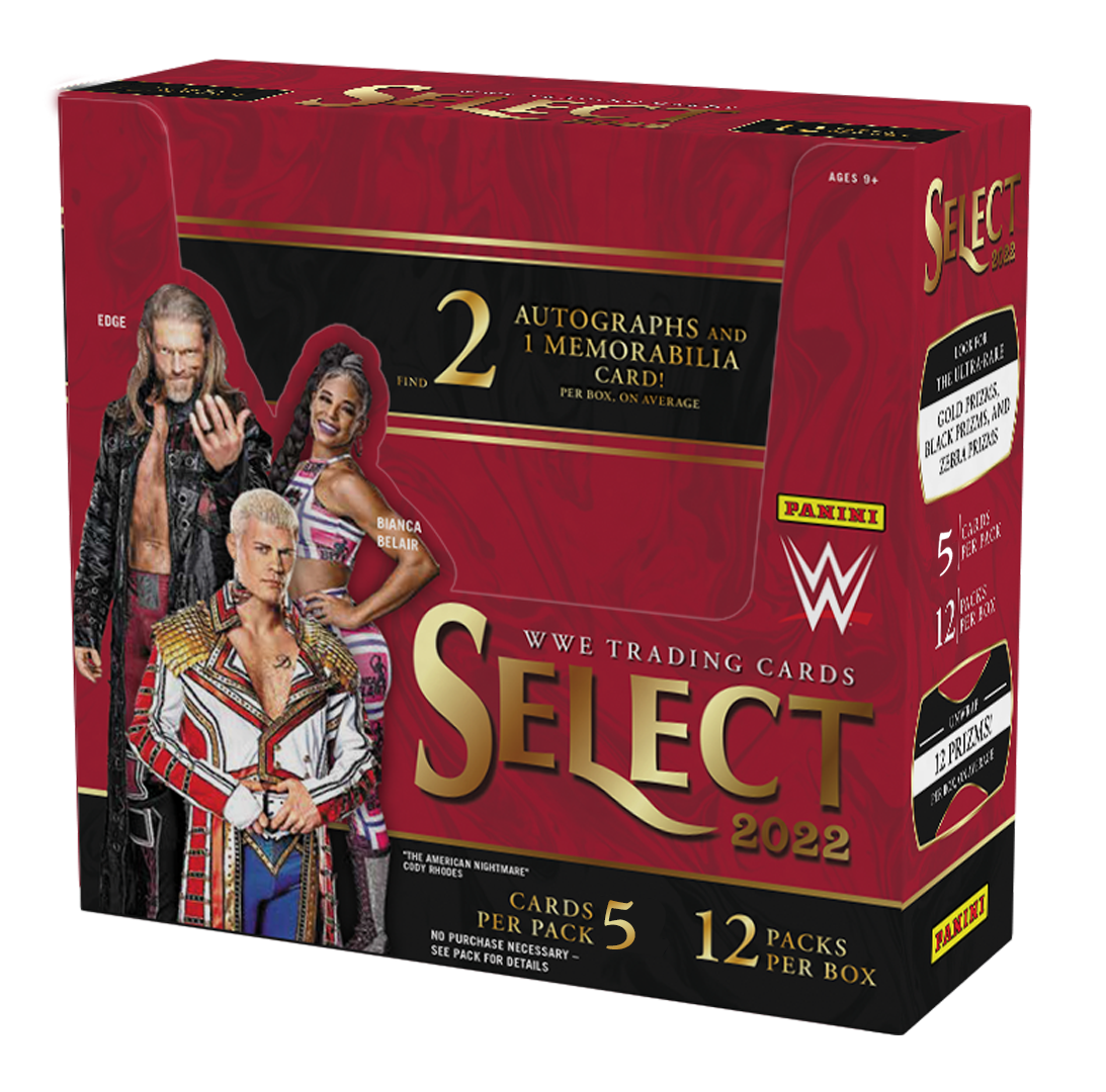 AVAILABLE FRIDAY (8/12)!! 2022 Select WWE (Hobby) – The Knight's Lance
