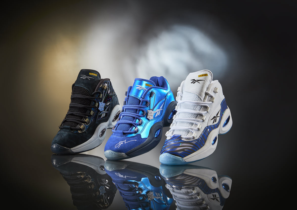 Reebok question low noir top