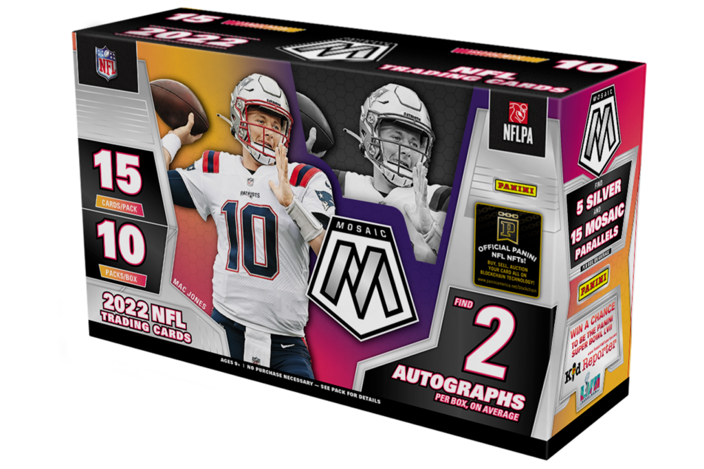 2022 Panini Nfl Playbook Football Trading Card Mega Box : Target