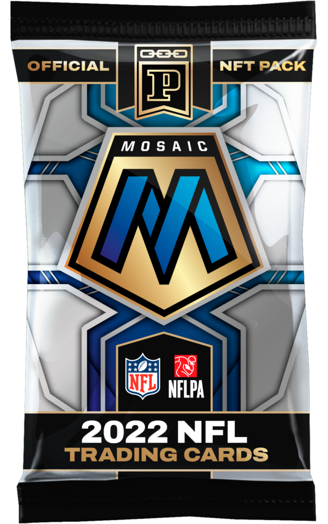 AVAILABLE MONDAY (12/26) 2022 Mosaic Football NFT Packs The Knight