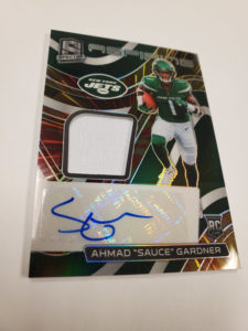 Ahmad "Sauce" Gardner 2022 Panini Playbook ROOKIE