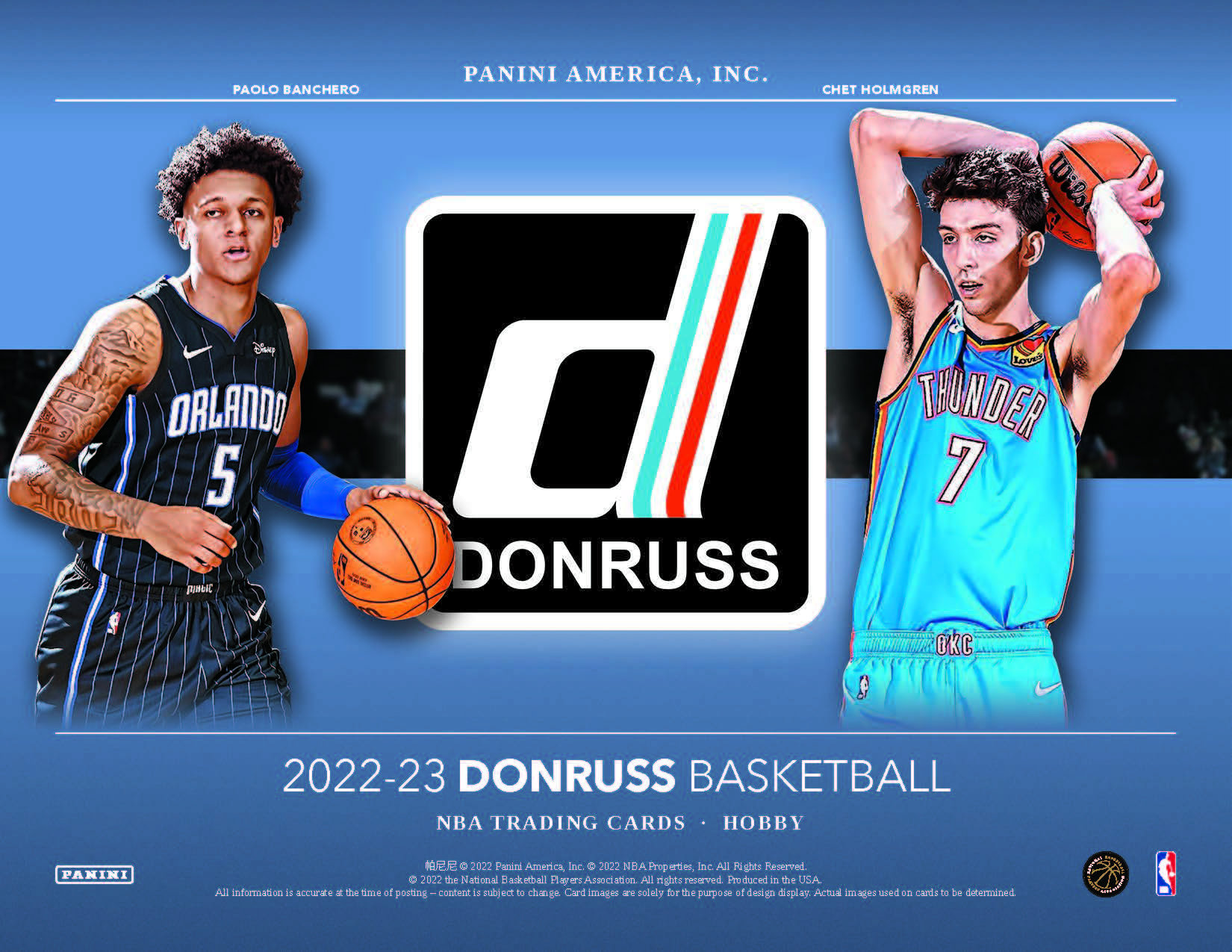 Keegan Murray - 2022-23 Panini NBA Instant Rookie Logos Americana -2-card  Set