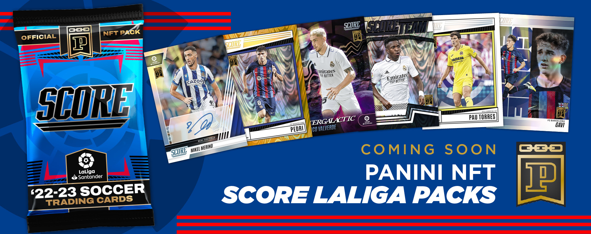 AVAILABLE FRIDAY (3/17)  2022-23 Score LaLiga Soccer NFT Packs – The  Knight's Lance