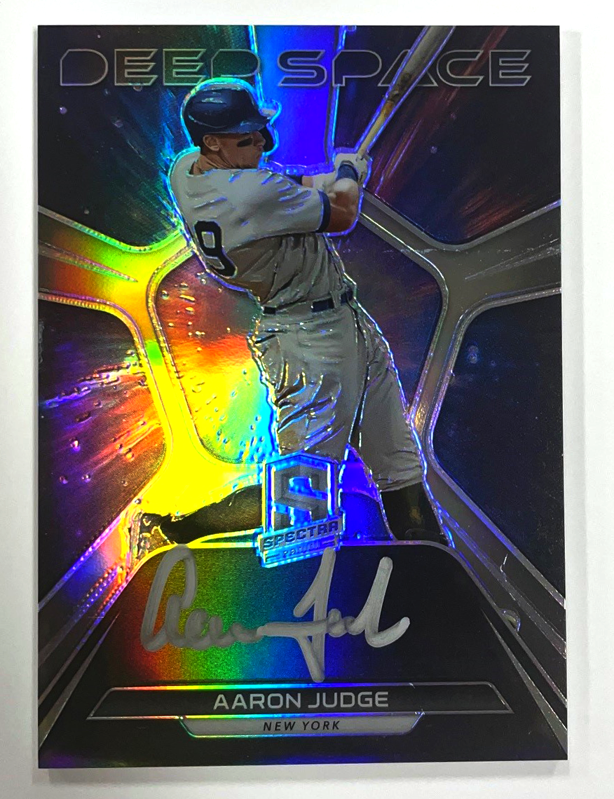 Sold at Auction: 2020 Panini Chronicles Spectra Aaron Judge Game