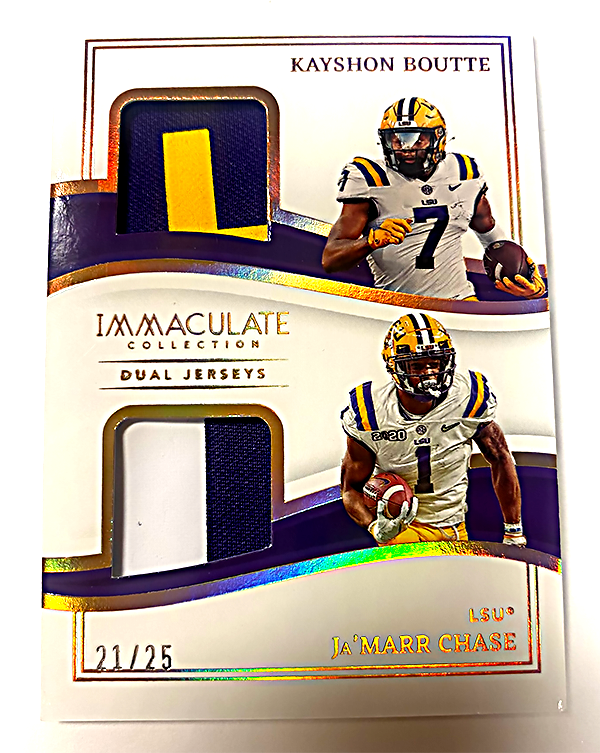 NCAA stars shine in Panini Immaculate Collegiate Football release - Sports  Collectors Digest