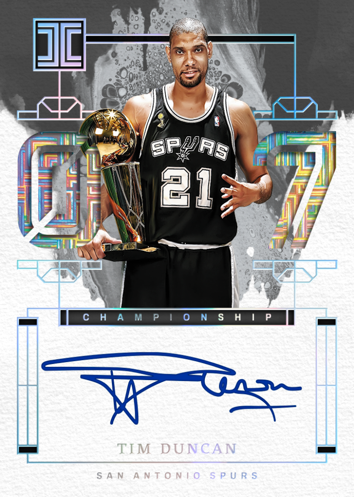 PANINI AMERICA SIGNS TIM DUNCAN TO EXCLUSIVE MULTI-YEAR