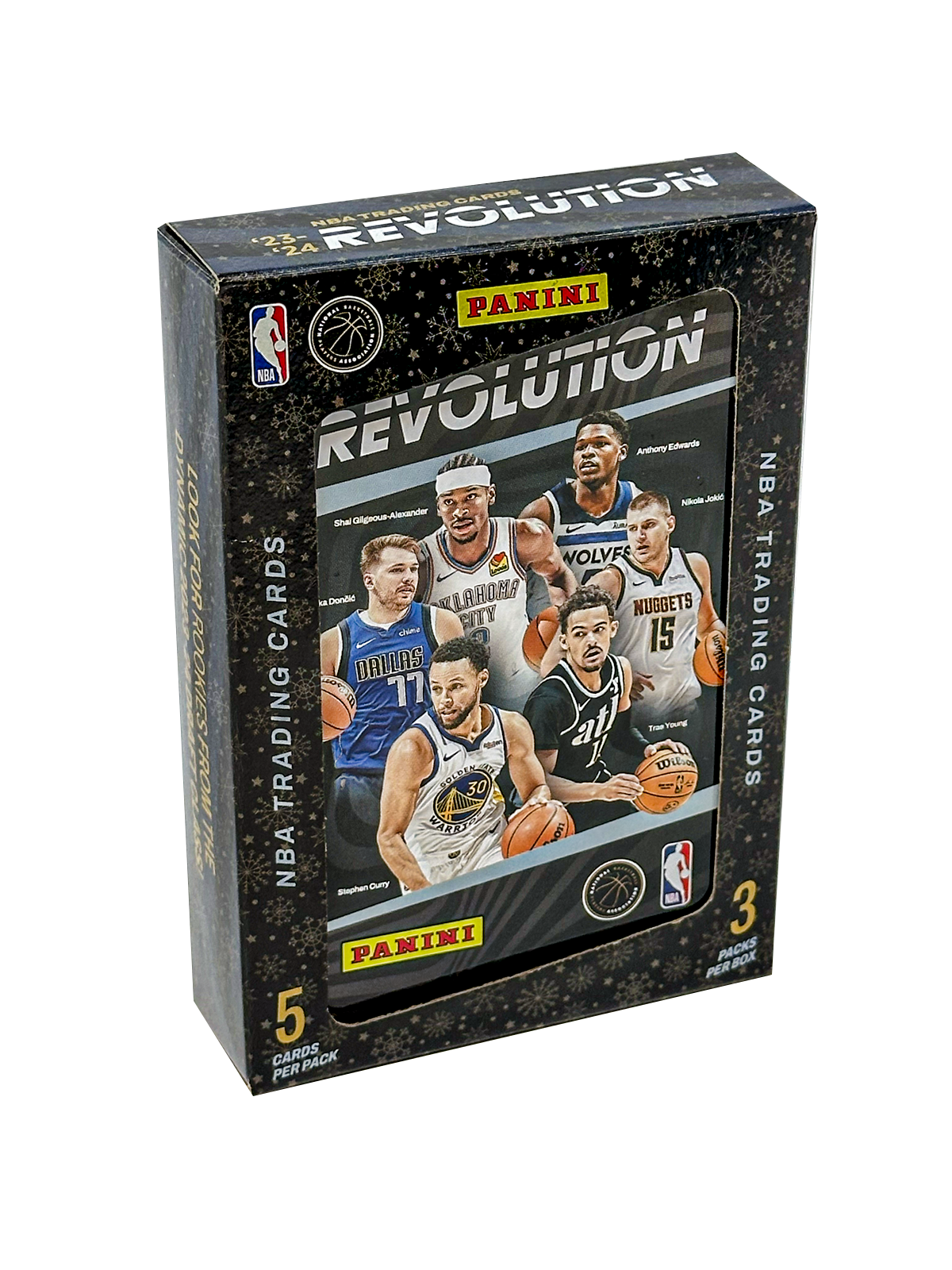 5 x Panini NBA Packs Hobby Blaster Donruss offers Optic FOTL Revolution Hoops Flux