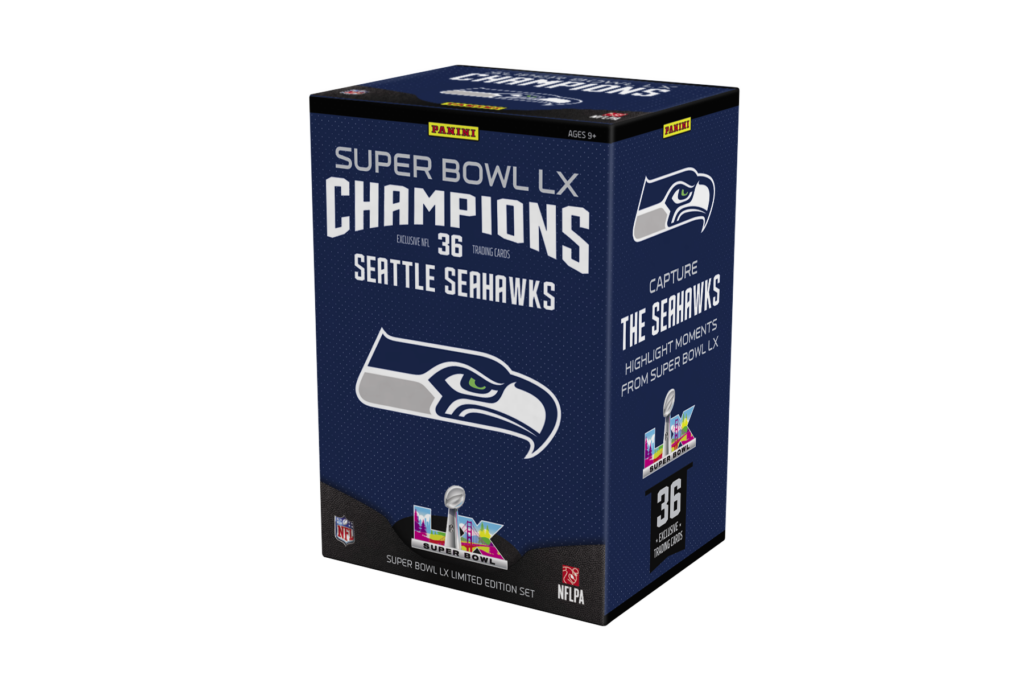 Collect the Champs: Seattle Seahawks Super Bowl LX Champions Box