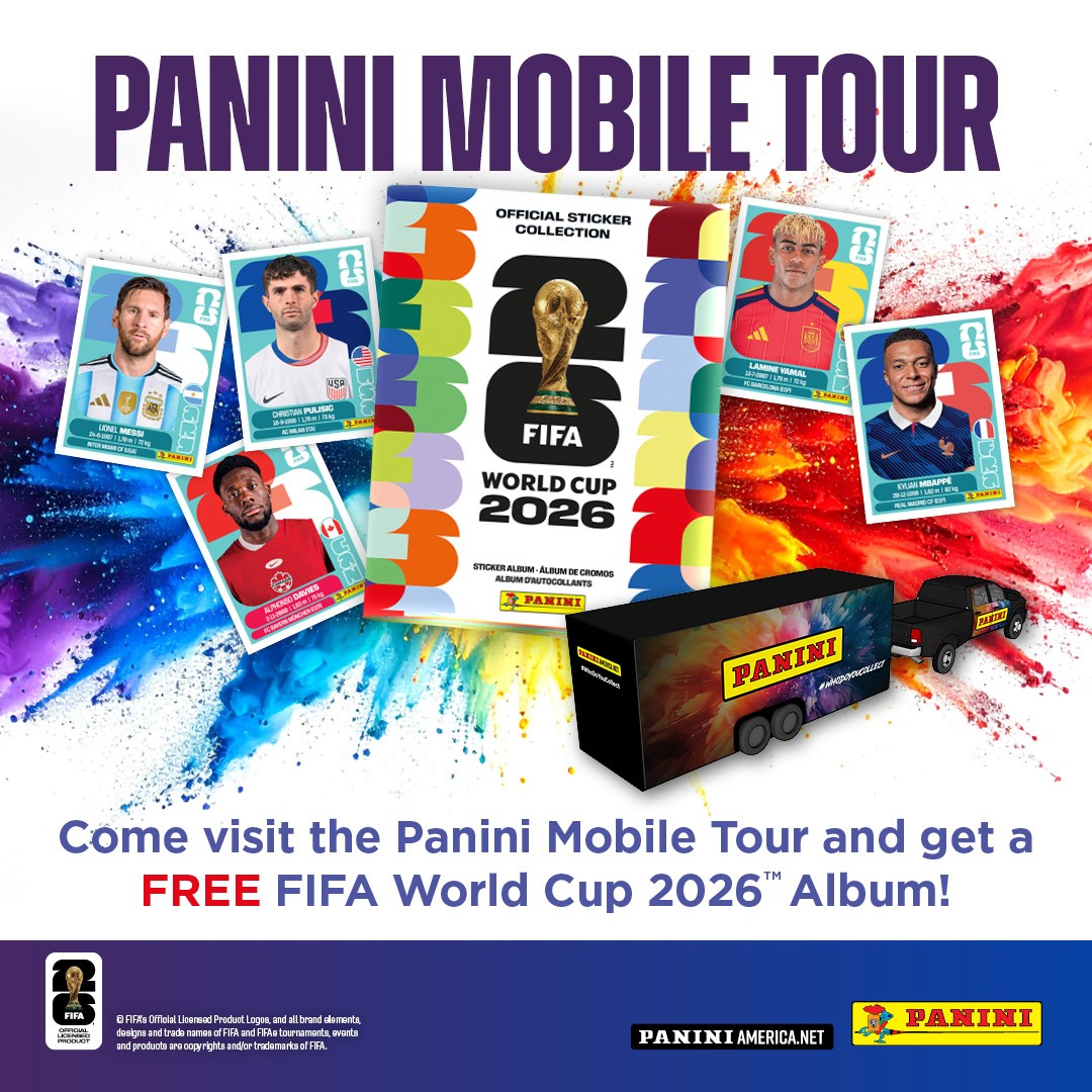 Don’t Miss the Panini Mobile Tour Ahead of the FIFA World Cup 2026™