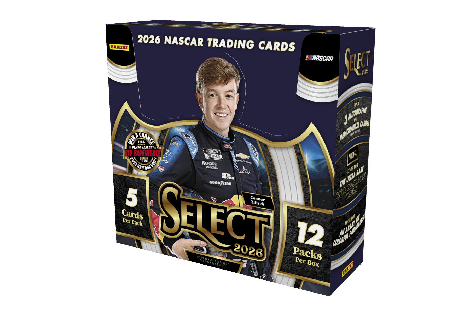 A Star-Studded Checklist Fuels 2026 Panini Select Racing