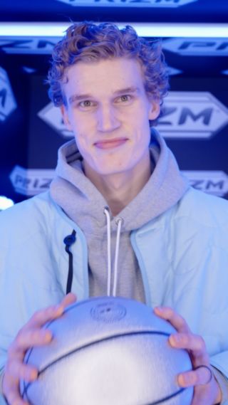 He hosted the whole league in his city this weekend, but we loved hosting @laurimarkkanen in the #Prizm Player Lounge yesterday ahead of his start in the All-Star Game!
