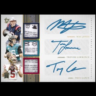 We have new Triforce #Blockchain 1/1 listings! Each #PaniniNFT purchased includes a physical representation of the Blockchain card. This week's batch includes cards of Trevor Lawrence, Mac Jones, Shaq, GSP and more!

VISIT: PaniniAmerica.net and click on "NFT Store" under the Blockchain header

#whodoyoucollect #NFT #thehobby