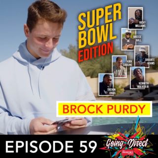 Going Direct #59, The Super Bowl Edition, is out!! Join us as we chat with a variety of NFL guests including: Brock Purdy, Breece Hall, Kirk Cousins, Davante Adams, Kenneth Walker and more!

FULL EPISODE: YouTube.com/Panini

#whodoyoucollect #SuperBowlLVII #SuperBowl